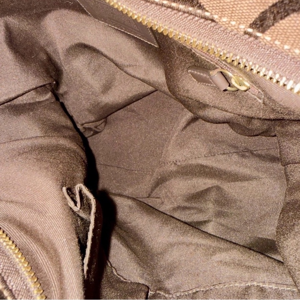 Coach Chocolate Brown Carly Designer Women's Bag - Picture 9 of 9
